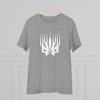 MENORAHJUANA-WHITE - Organic Creator T-shirt - Unisex