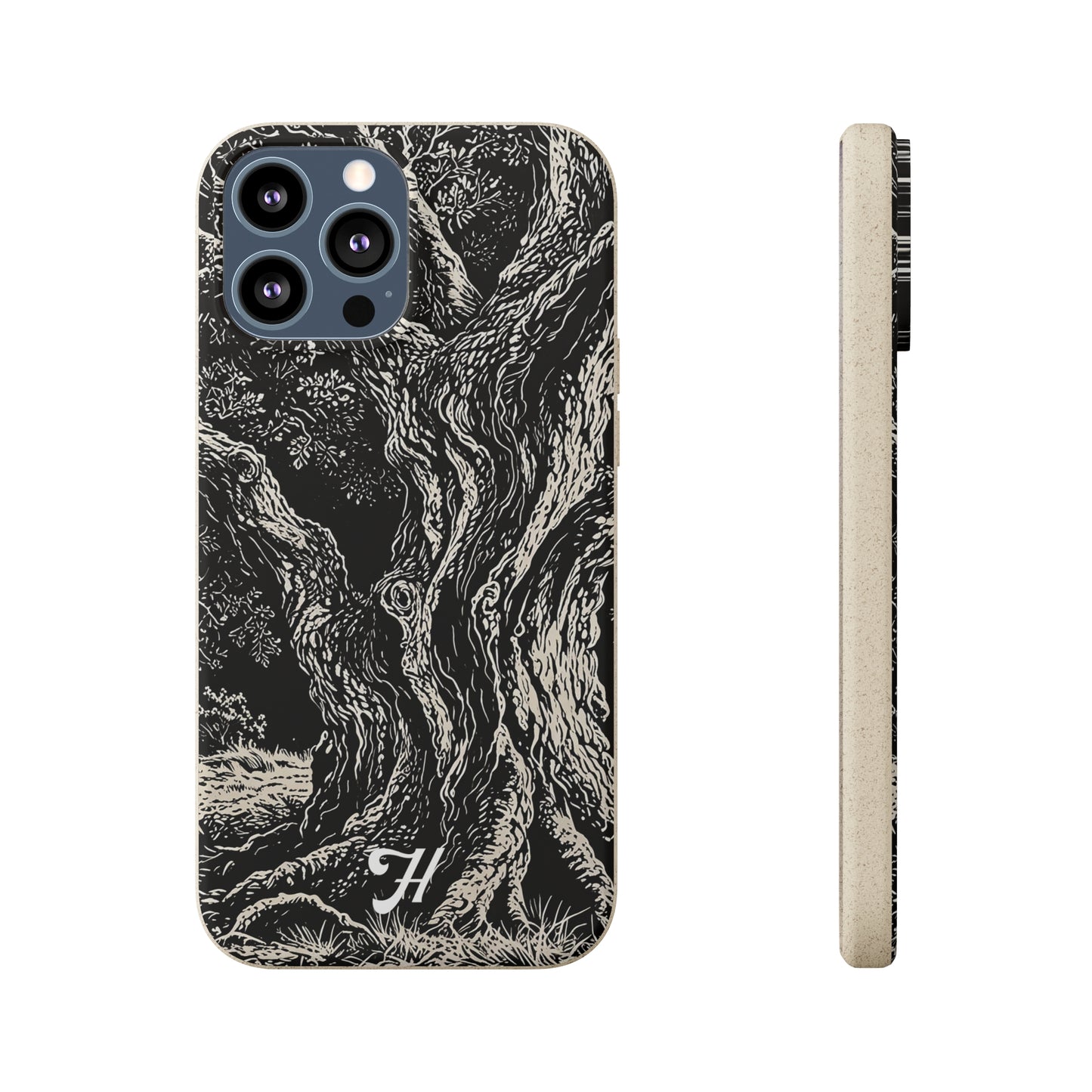 WOOD CUT CASE 5 - Biodegradable Cases