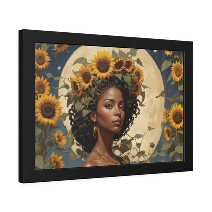 SUNFLOWER 5 - Framed Paper Poster