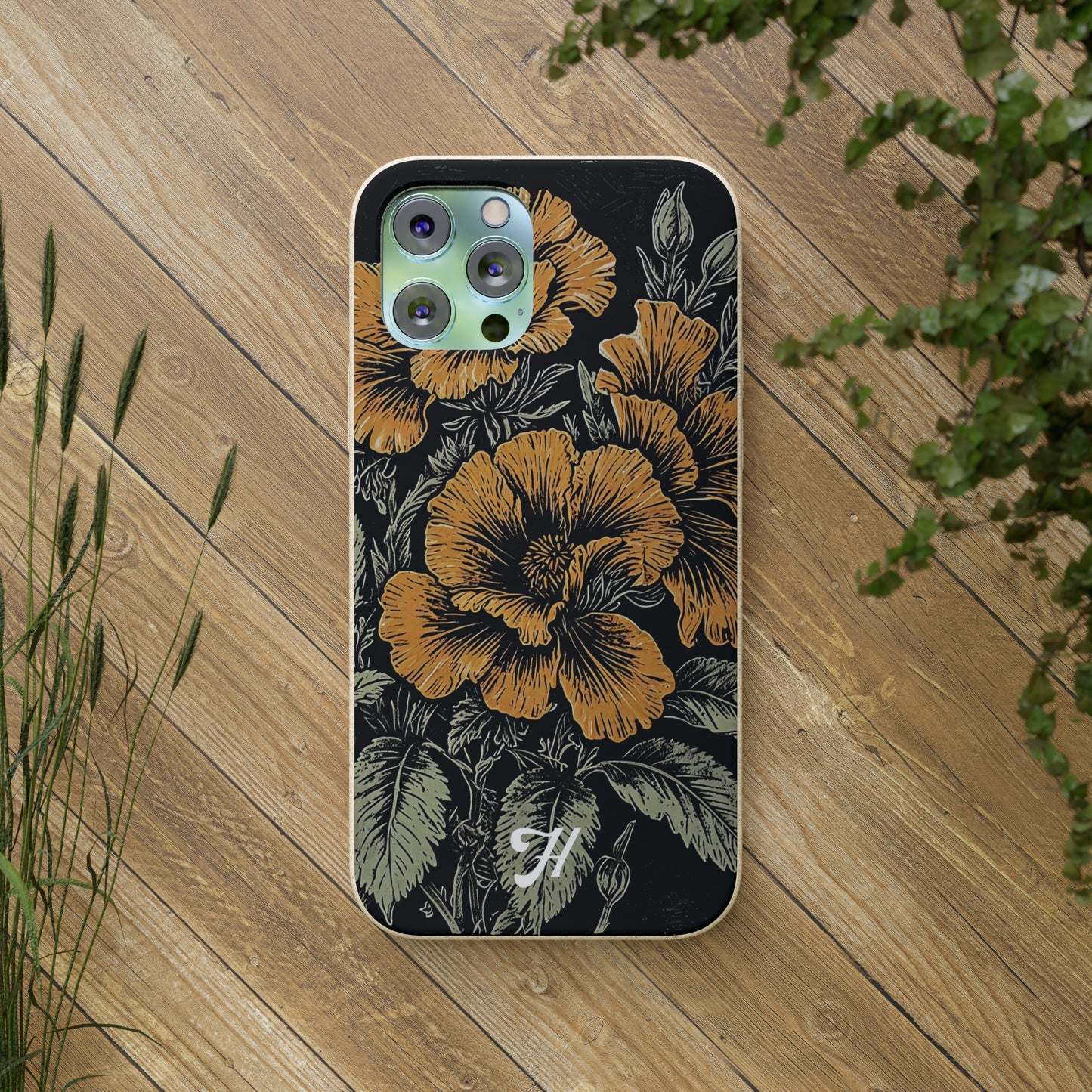 WOOD CUT CASE 8 - Biodegradable Cases