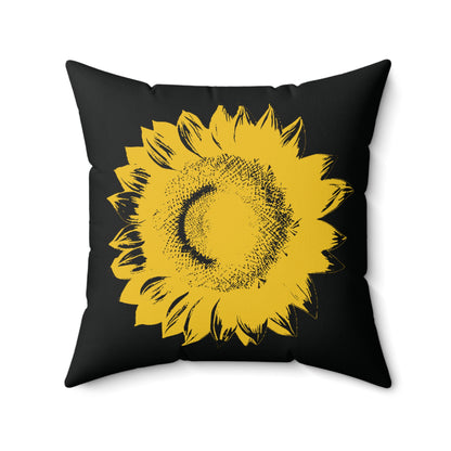 SUNFLOWER - Spun Polyester Square Pillow