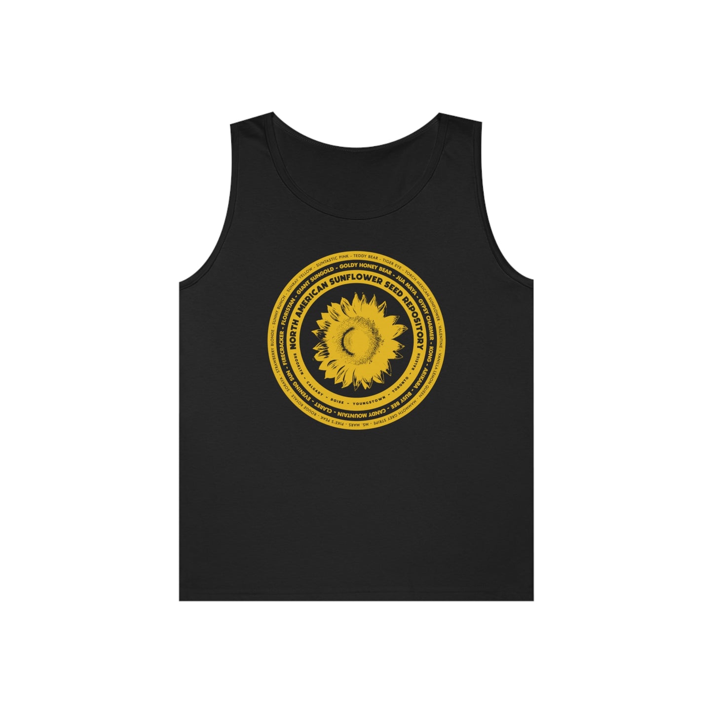 SUNFLOWER - Unisex Heavy Cotton Tank Top