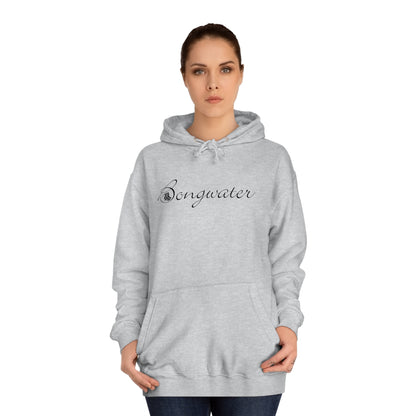 BONGWATER (black logo) - Unisex College Hoodie