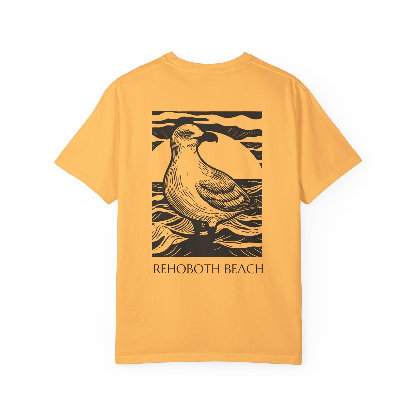 REHOBOTH BEACH - SEAGULL - Unisex Garment-Dyed T-shirt