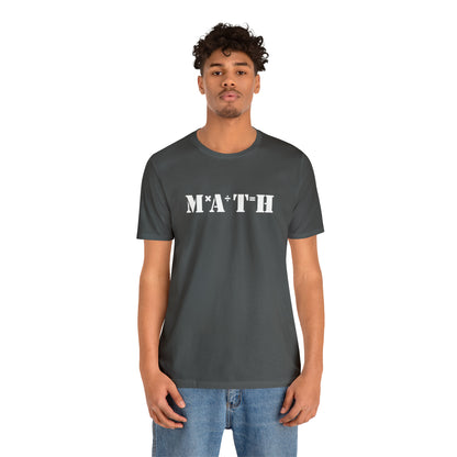 MATH - Unisex Jersey Short Sleeve Tee