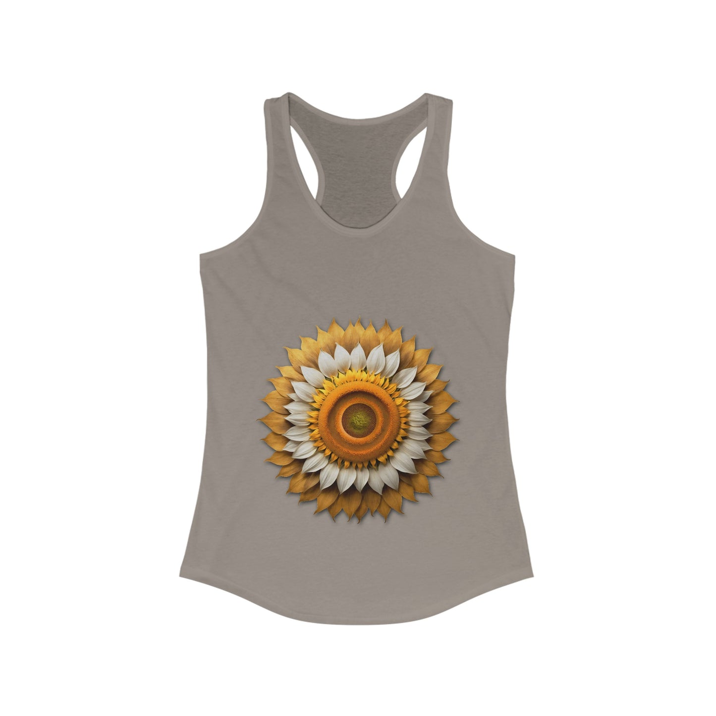 SUNFLOWER MOM-TO-BE - Women's Ideal Racerback Tank