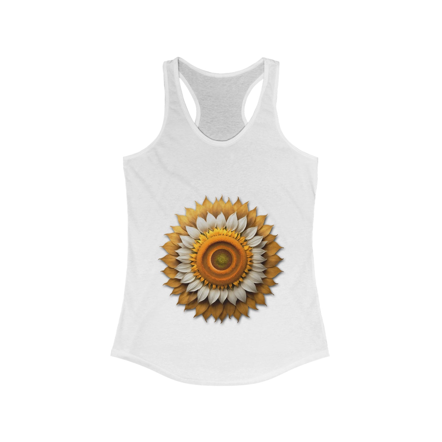 SUNFLOWER MOM-TO-BE - Women's Ideal Racerback Tank