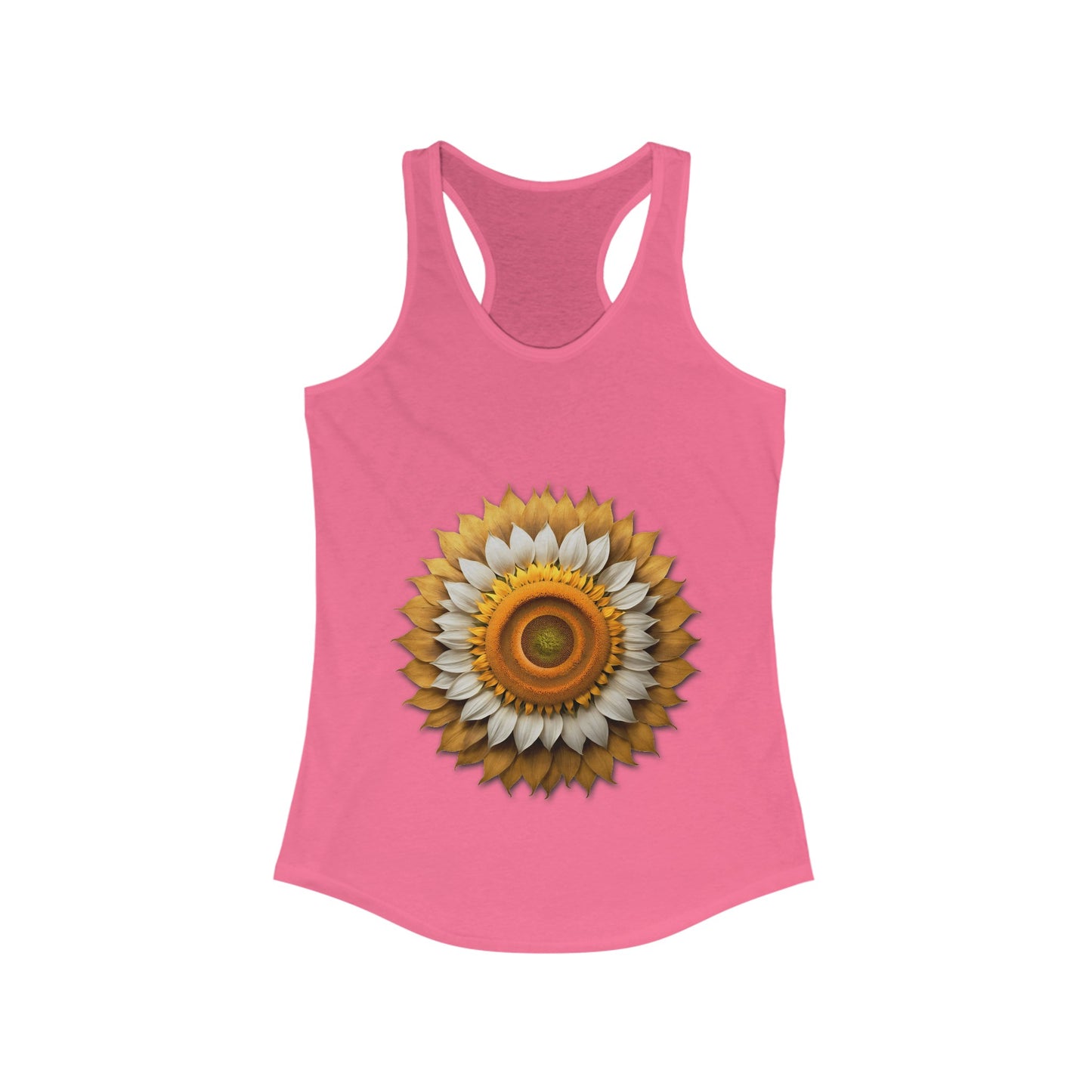 SUNFLOWER MOM-TO-BE - Women's Ideal Racerback Tank