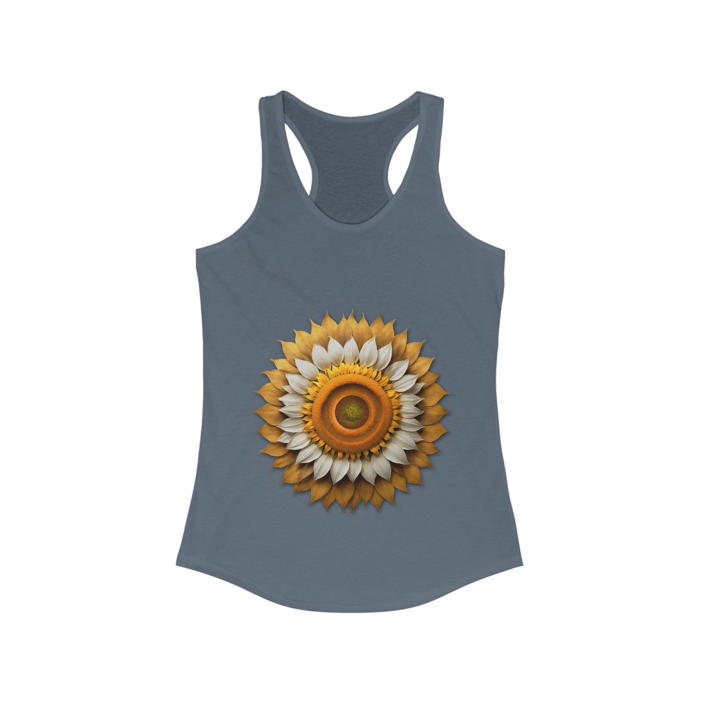 SUNFLOWER MOM-TO-BE - Women's Ideal Racerback Tank