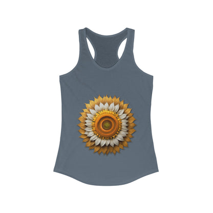 SUNFLOWER MOM-TO-BE - Women's Ideal Racerback Tank