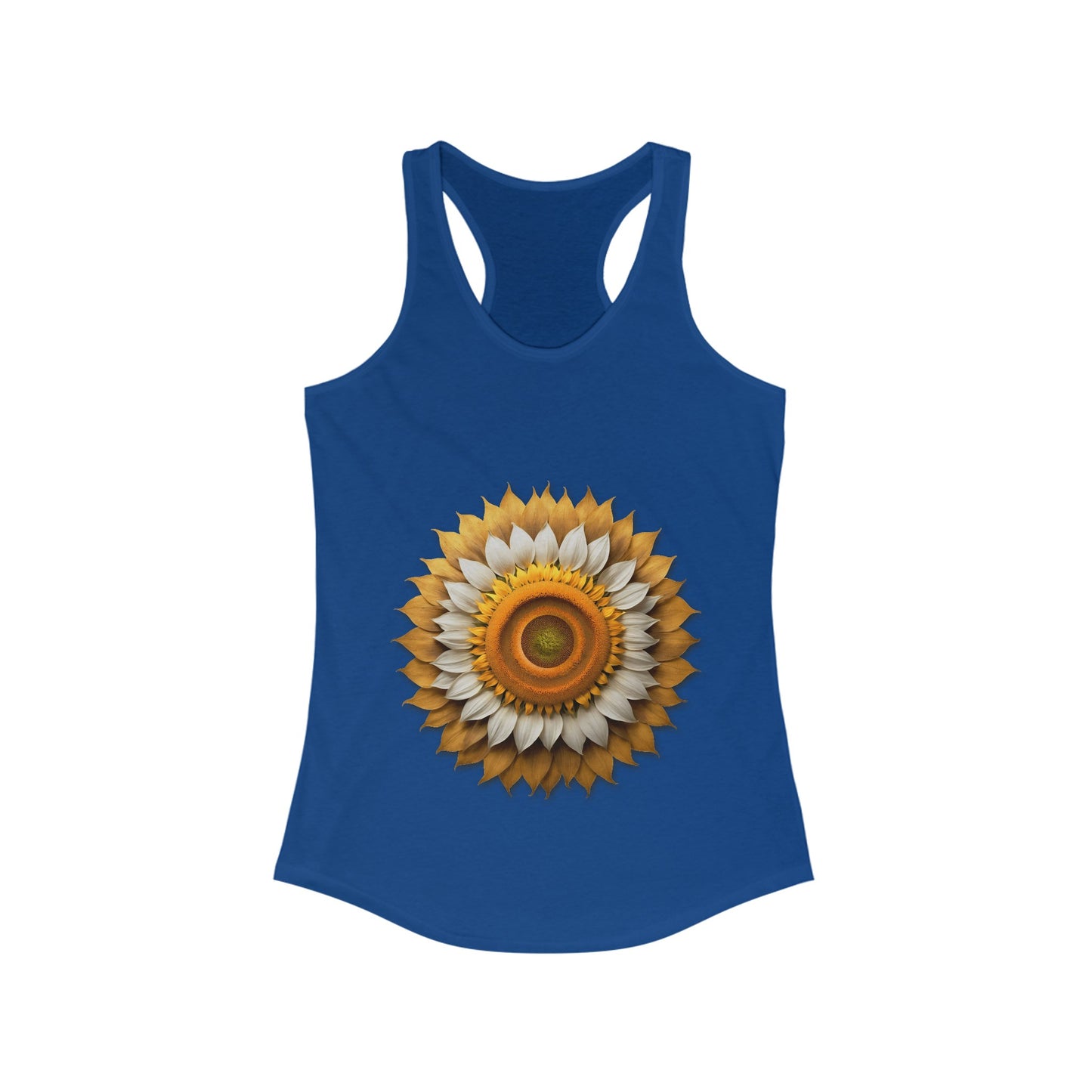 SUNFLOWER MOM-TO-BE - Women's Ideal Racerback Tank