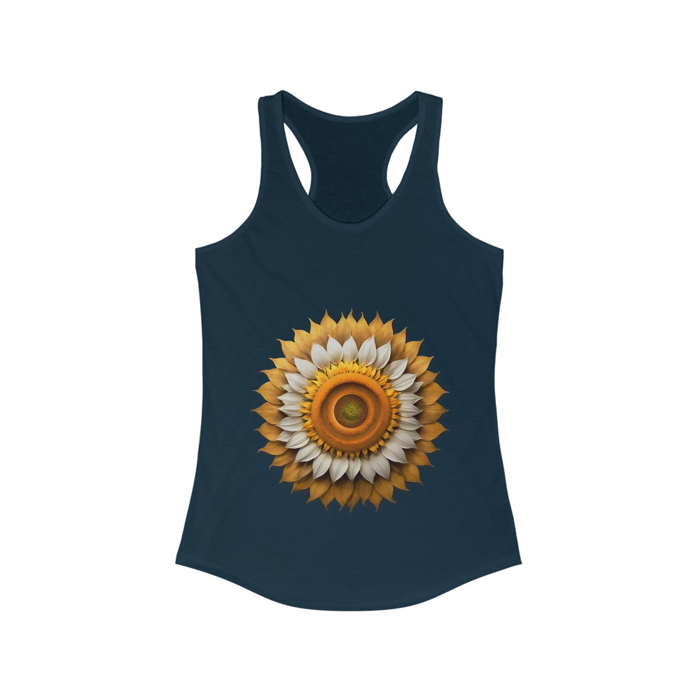 SUNFLOWER MOM-TO-BE - Women's Ideal Racerback Tank