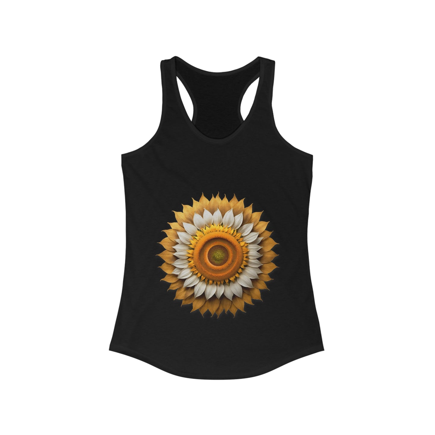 SUNFLOWER MOM-TO-BE - Women's Ideal Racerback Tank