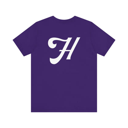 HOGHEAD - White Logo - Unisex Jersey Short Sleeve Tee