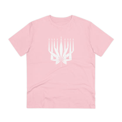 MENORAHJUANA-WHITE - Organic Creator T-shirt - Unisex