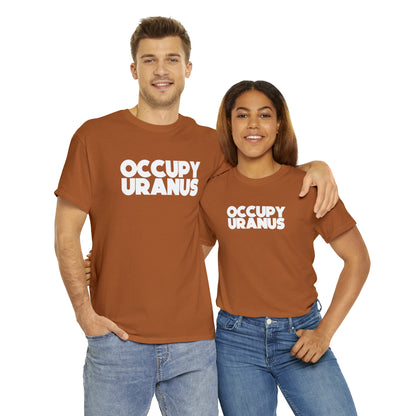 OCCUPY URANUS - Unisex Heavy Cotton Tee