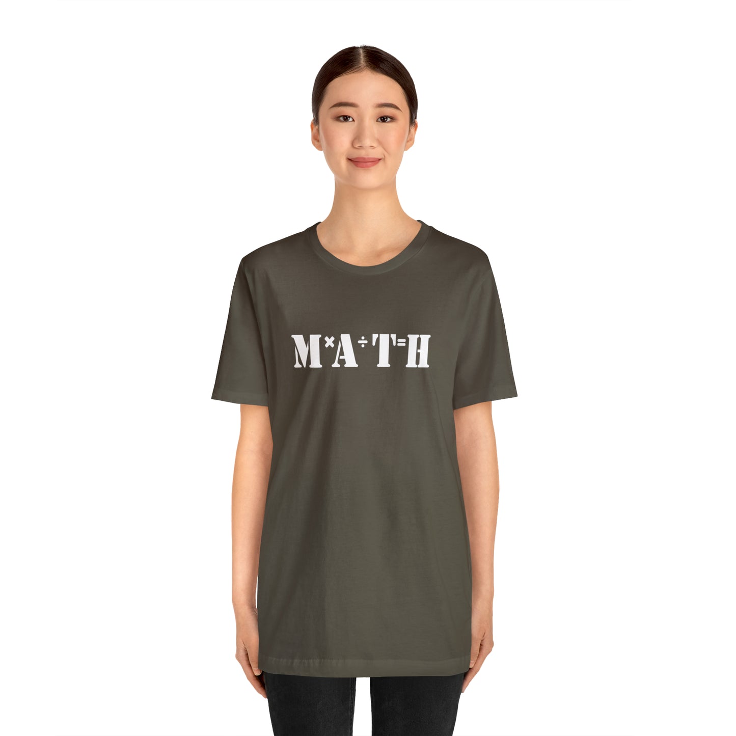MATH - Unisex Jersey Short Sleeve Tee