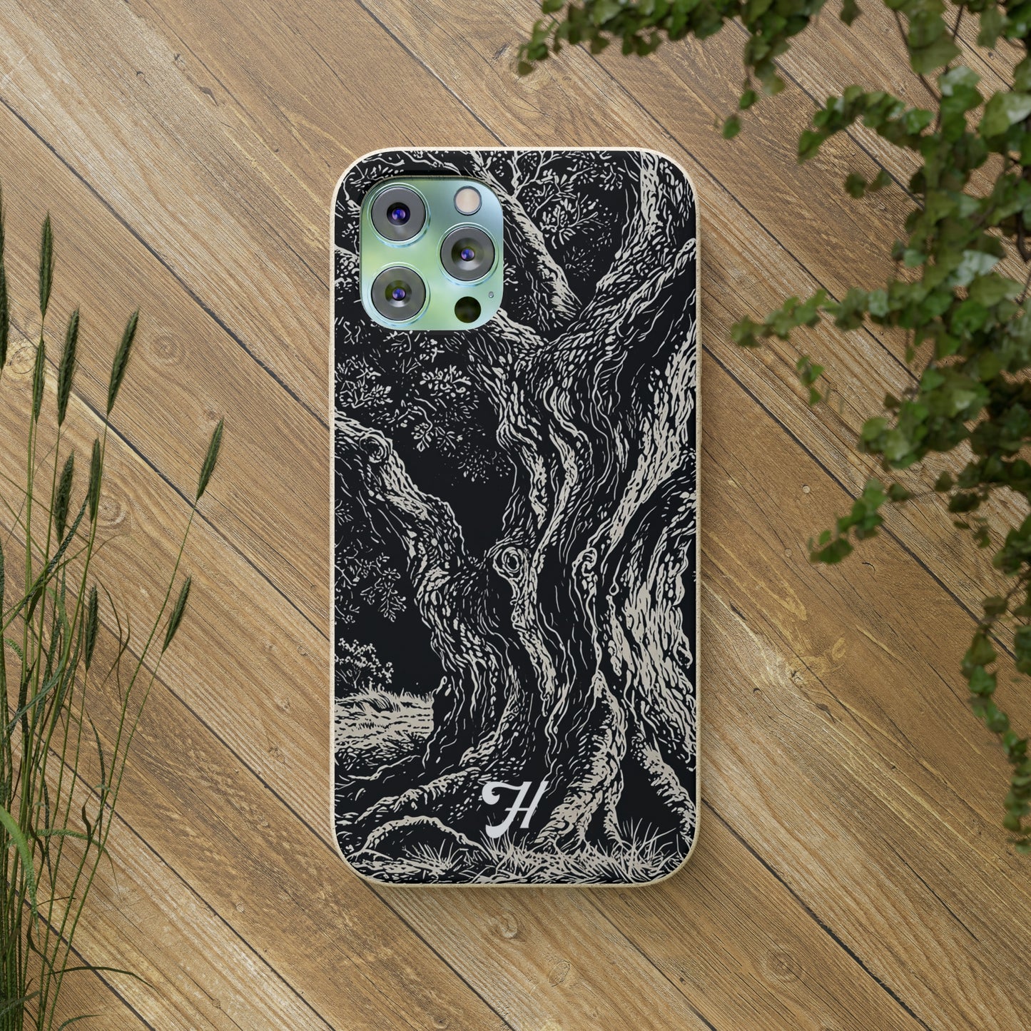 WOOD CUT CASE 5 - Biodegradable Cases