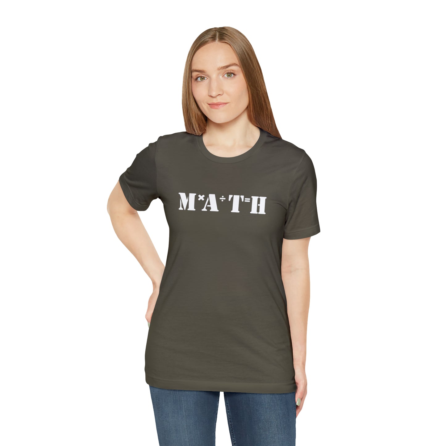 MATH - Unisex Jersey Short Sleeve Tee