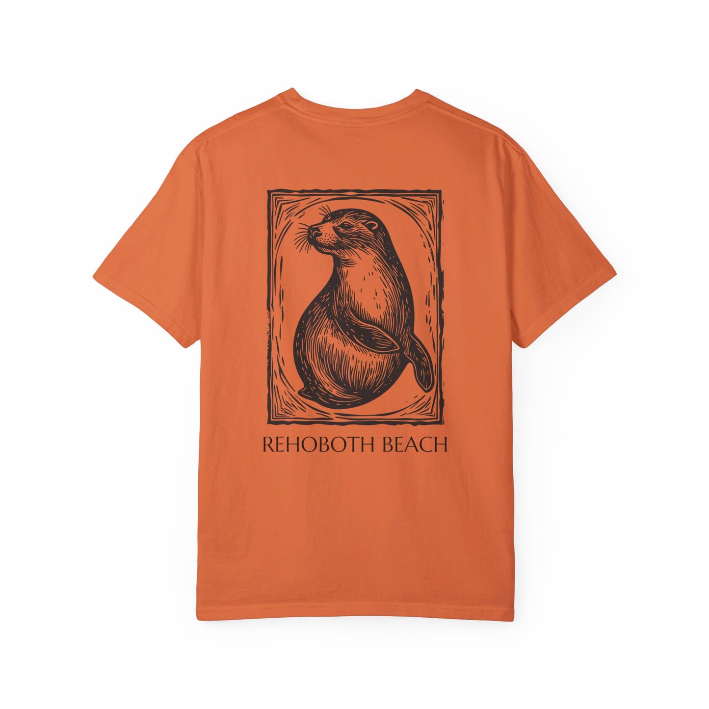 REHOBOTH BEACH - SEAL - Unisex Garment-Dyed T-shirt