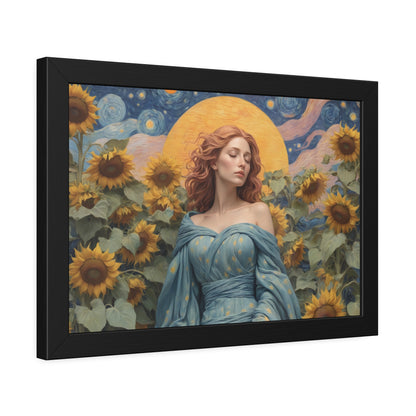 SUNFLOWER 2 - Framed Paper Poster