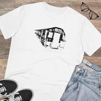 1 Train (BLACK) - Organic Creator T-shirt - Unisex