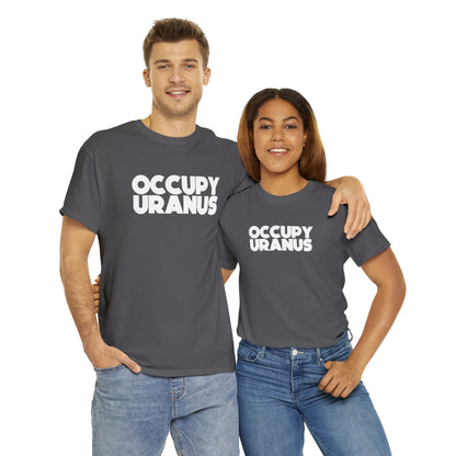 OCCUPY URANUS - Unisex Heavy Cotton Tee