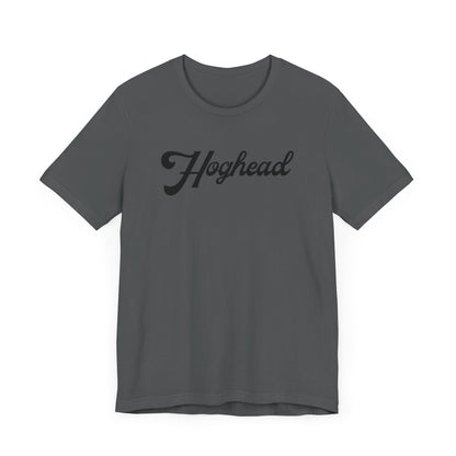 HOGHEAD - Black Logo - Unisex Jersey Short Sleeve Tee