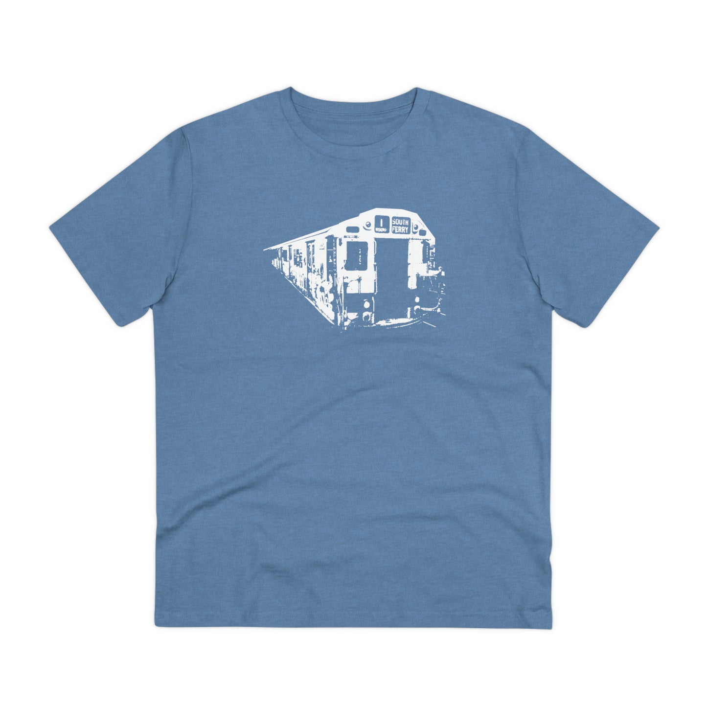 1 Train (WHITE) - Organic Creator T-shirt - Unisex