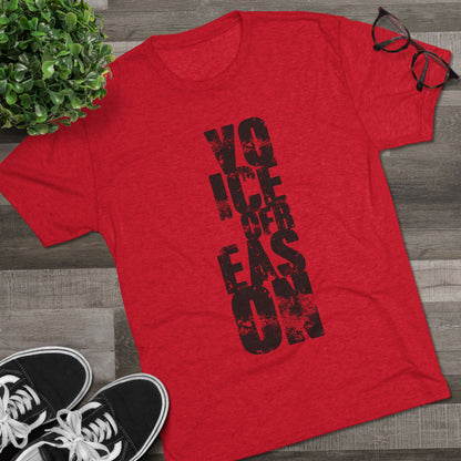 Voice Of Reason - Unisex Tri-Blend Crew Tee
