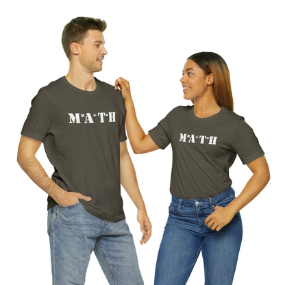 MATH - Unisex Jersey Short Sleeve Tee