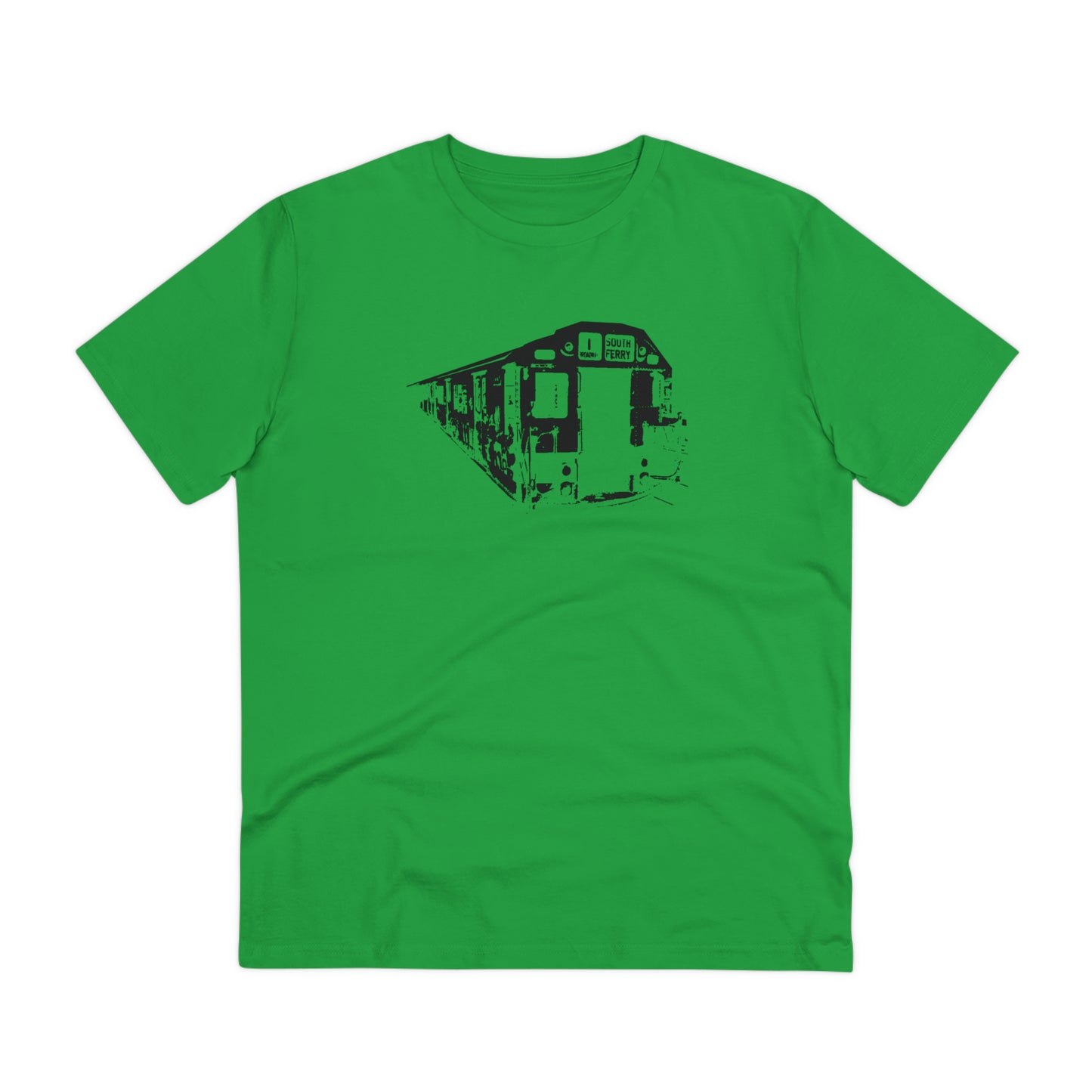 1 Train (BLACK) - Organic Creator T-shirt - Unisex