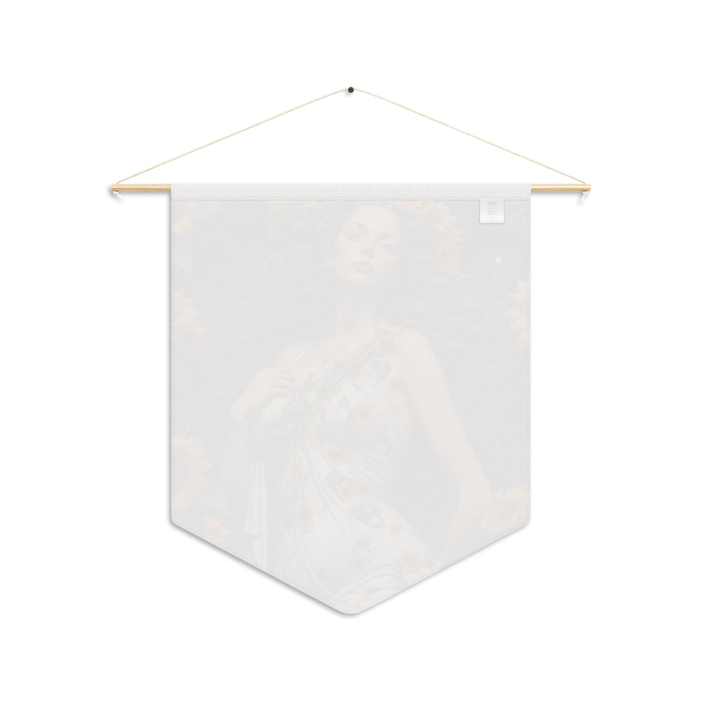 Sunflower Goddess Wall Pennant 1
