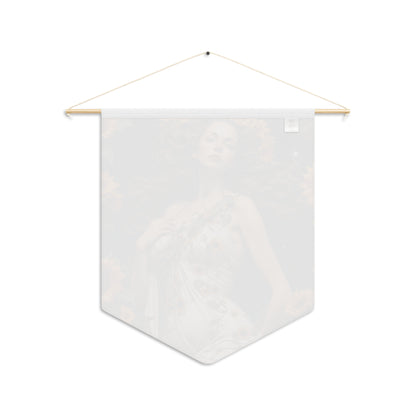 Sunflower Goddess Wall Pennant 1