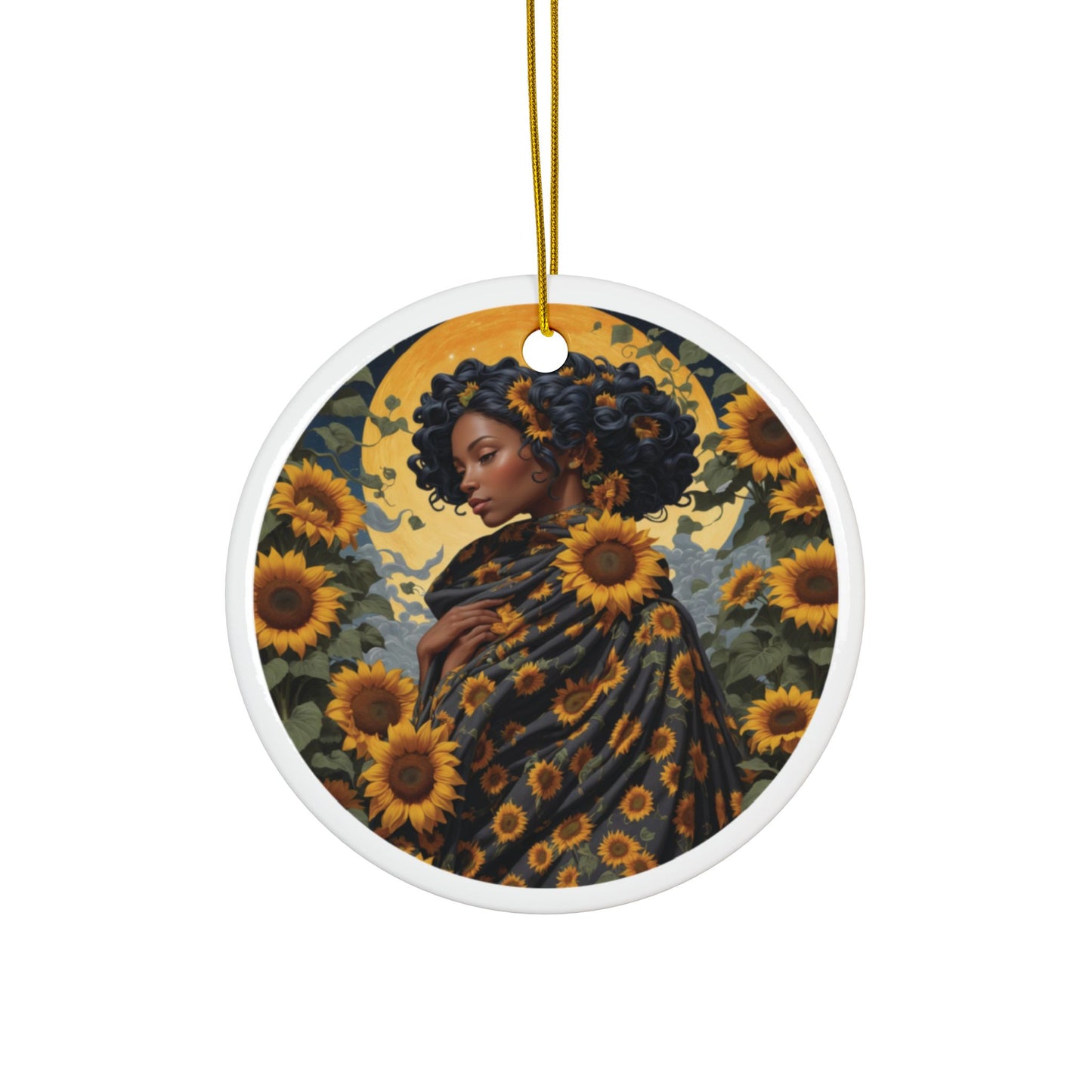 Sunflower Ornament 8
