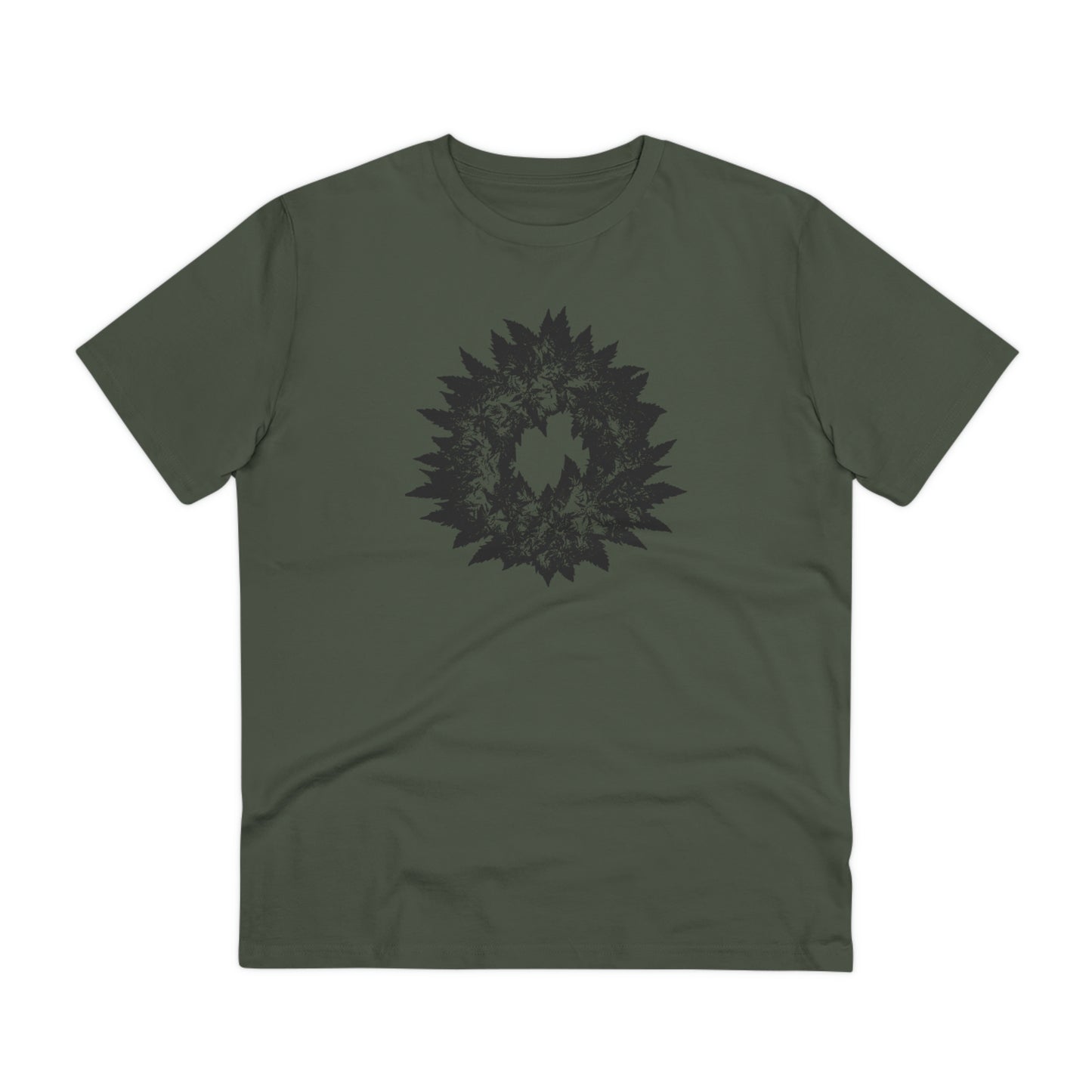 DARK GREY WREATH - Organic Creator T-shirt - Unisex