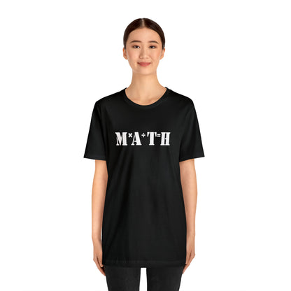 MATH - Unisex Jersey Short Sleeve Tee