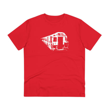 1 Train (WHITE) - Organic Creator T-shirt - Unisex