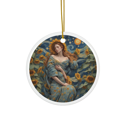 Sunflower Ornament 2