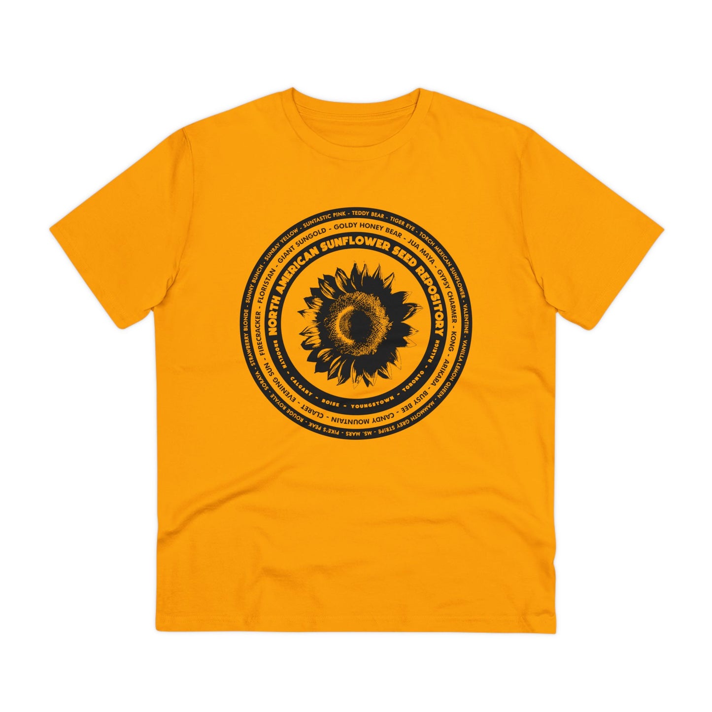SUNFLOWER - Organic Creator T-shirt - Unisex