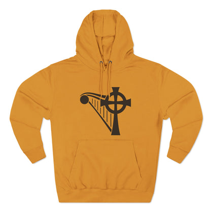 HARP & CROSS - BLACK LOGO - Unisex Premium Pullover Hoodie