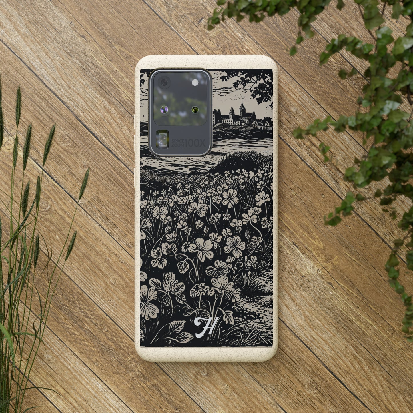 WOOD CUT CASE 1 - Biodegradable Cases