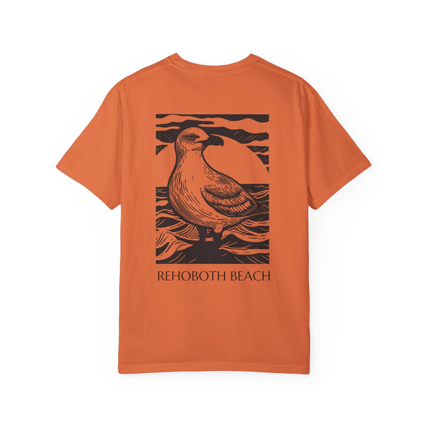 REHOBOTH BEACH - SEAGULL - Unisex Garment-Dyed T-shirt