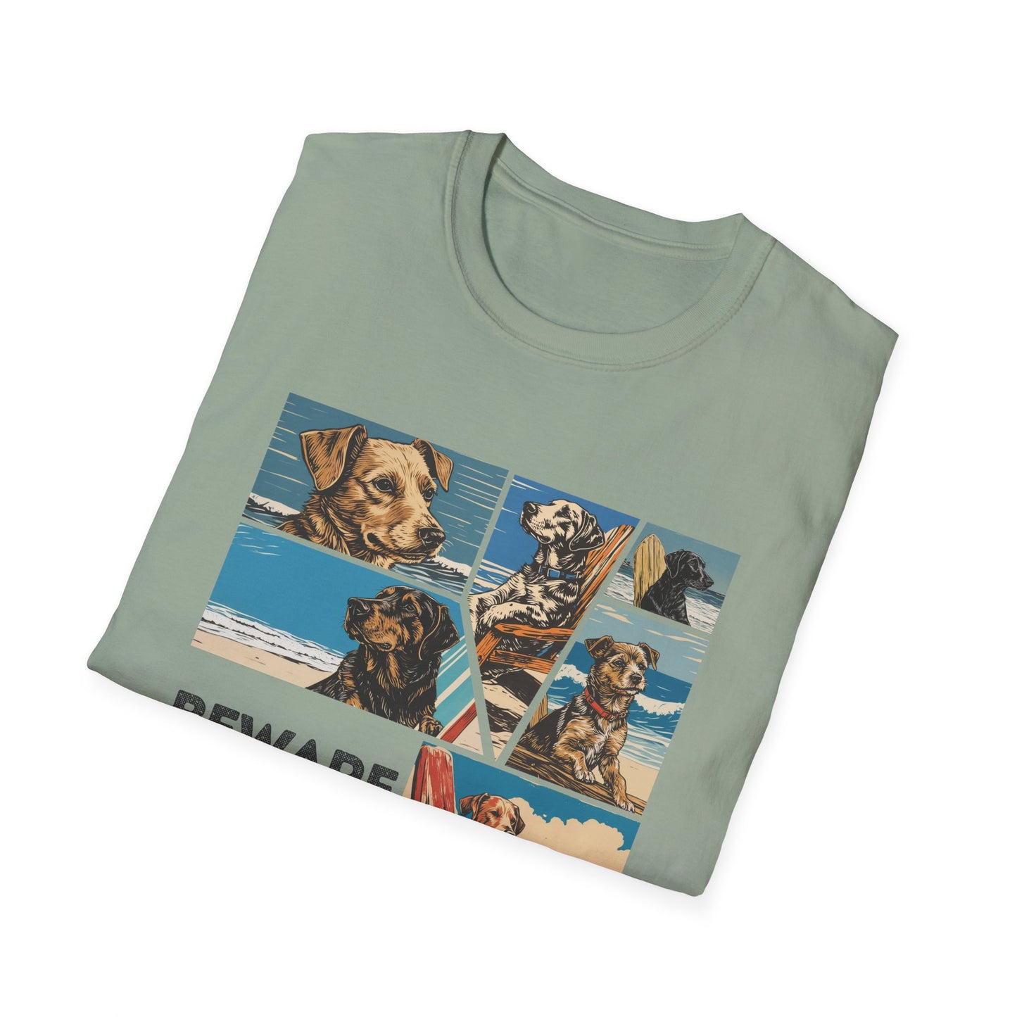 REHOBOTH - DOGS - Unisex Softstyle T-Shirt