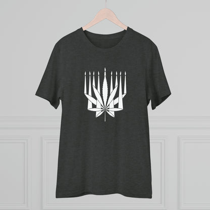 MENORAHJUANA-WHITE - Organic Creator T-shirt - Unisex