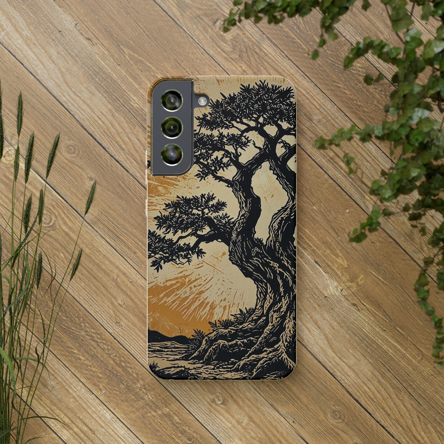 WOOD CUT CASE 4 - Biodegradable Cases