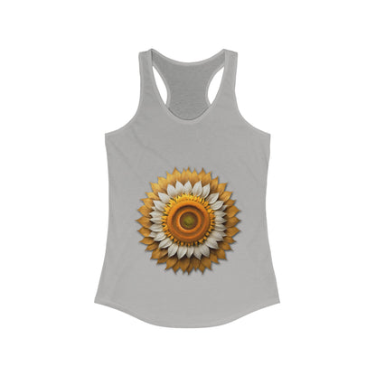 SUNFLOWER MOM-TO-BE - Women's Ideal Racerback Tank