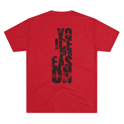 Voice Of Reason - Unisex Tri-Blend Crew Tee