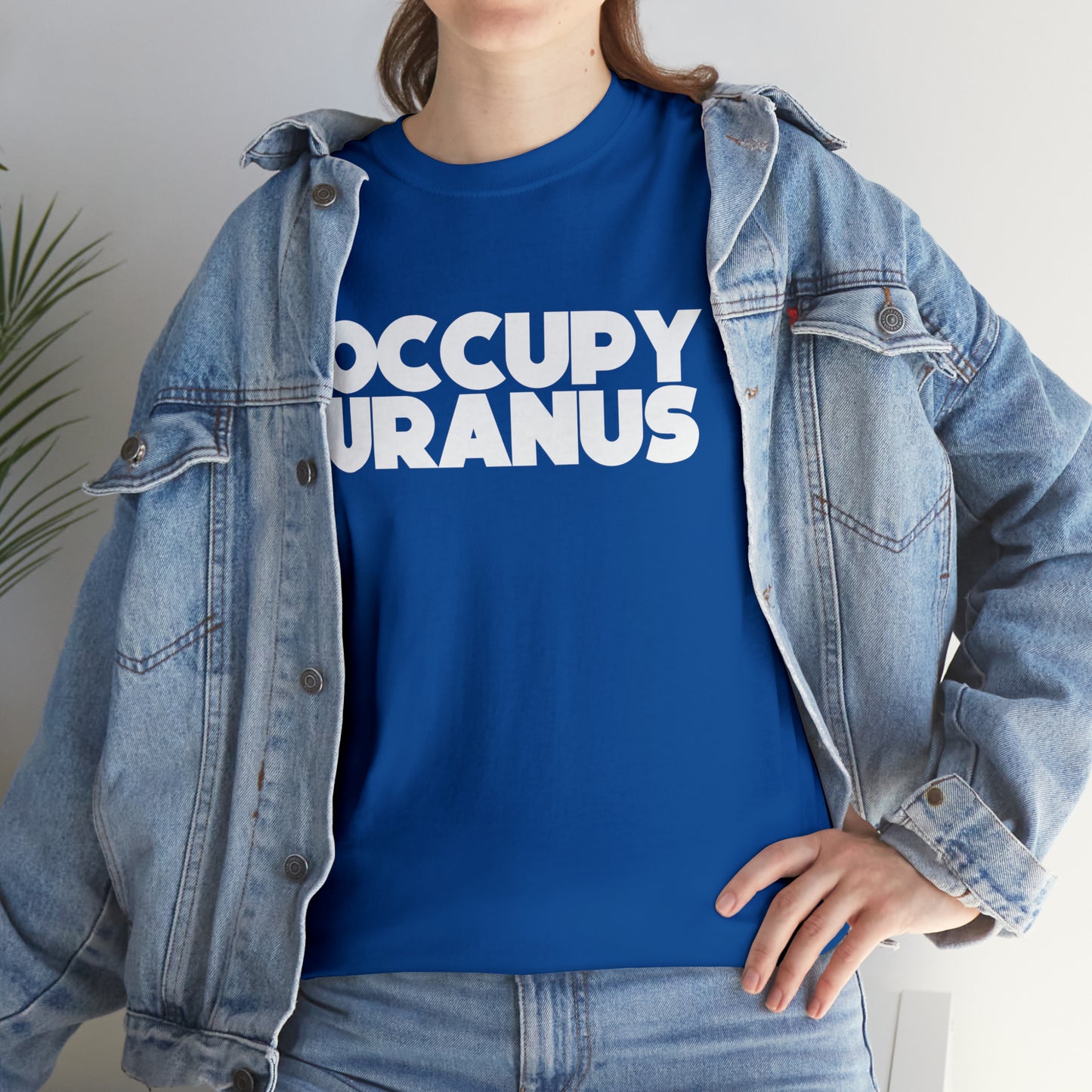 OCCUPY URANUS - Unisex Heavy Cotton Tee