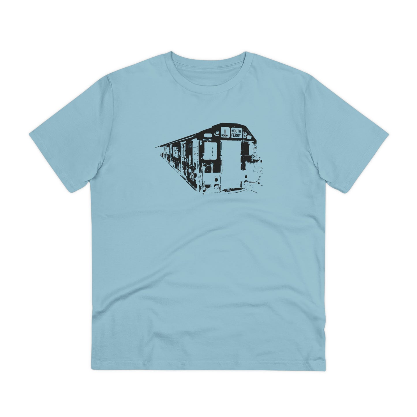 1 Train (BLACK) - Organic Creator T-shirt - Unisex